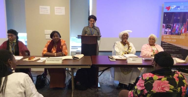 New York : le Forum des femmes d’Afrique participe à la 59e session de la Commission sur la condition de la femme
