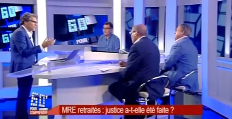 Emission: un débat sur les retraités marocains en Europe su Medi 1 TV