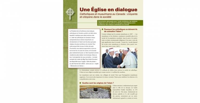 Canada : l’Eglise publie une brochure pour mieux comprendre l’Islam