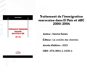 Traitement de l’immigration marocaine dans El Pais et ABC 2000-2004