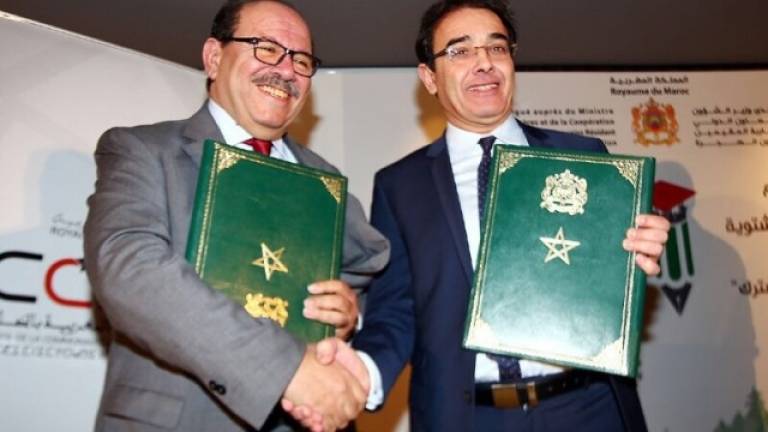 Ifrane: The CCME and the ministry of Migration affairs sign a convention for the youth living abroad  on the Moroccan Sahara
