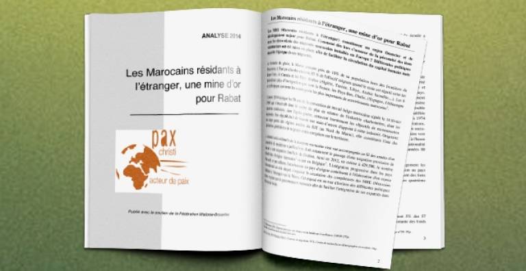 Pax Christi NGO: Moroccans of the world, a gold mine for Morocco