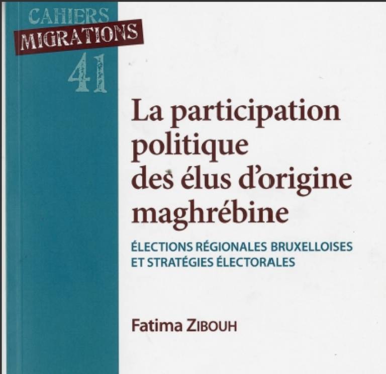 Livre de Fatima Zibouh, aux éditions Academia Bruylant (Belgique), Février 2010.