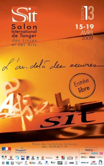 15-19 avril 2009 – Tanger – Salon international du livre et des arts