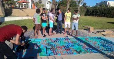 M.Boussouf rencontre des jeunes artistes belgo-marocains à Agadir