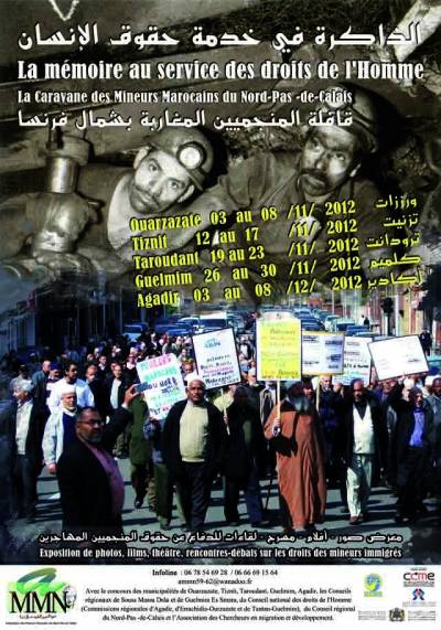 تنظيم قافلة من أجل إحياء ذاكرة المنجميين المغاربة في فرنسا