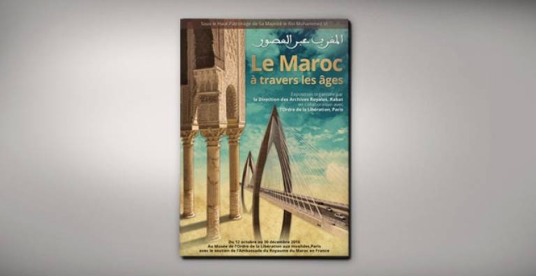 History: the exhibition &quot;Morocco throughout the ages&quot; held on october 12 to December 30 in Paris