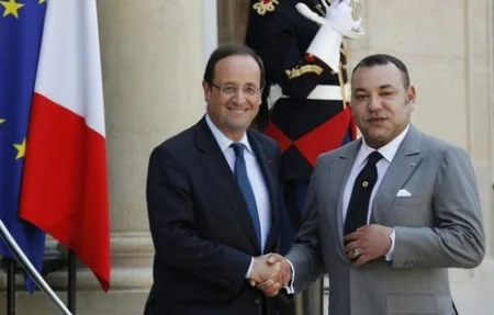 François Hollande au Maroc