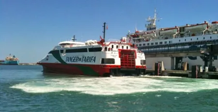 “الخيزيراس” تستعد لعبور مغاربة أوروبا صورة لميناء الجزيرة الخضراء مستقاة من البوابة الإلكترونية للميناء