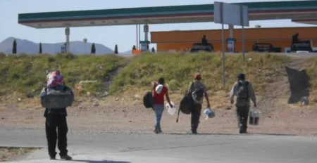 المكسيك تنجز خريطة تفاعلية حول تنقلات هجرتها