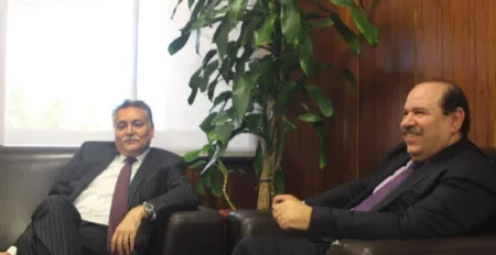 نبيل بنعبد الله في زيارة لمجلس الجالية المغربية بالخارج