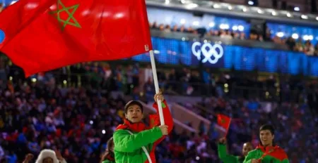 آدم لمحمدي يفوز بالميدالية البرونزية في سباق التزلج على المنحدرات