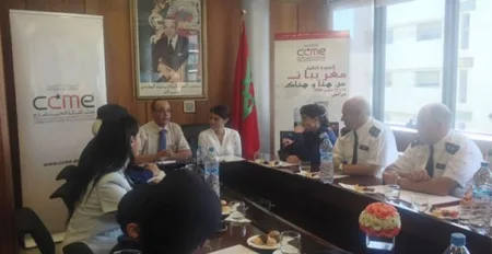 وفد بريطاني في زيارة لمجلس الجالية المغربية بالخارج