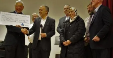 الجالية المسلمة في أرلون تقدم دعما ماديا لترميم أقدم معبد يهودي في بلجيكا