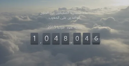 عملية مرحبا 2015: حوالي مليون ونصف من مغاربة العالم حلوا بالمغرب