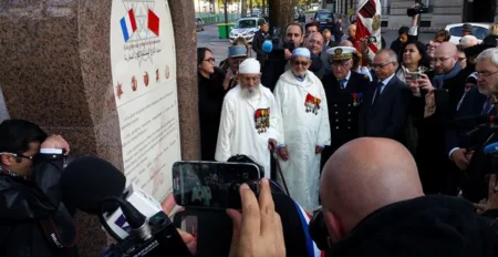 نصب تذكاري وسط العاصمة الفرنسية تكريما للجنود المغاربة في الجيش الفرنسي