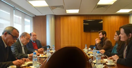 A delegation of the International Organization for Migration (IOM) at the CCME