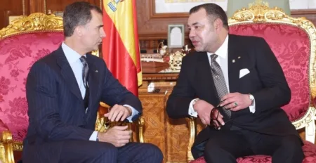 برقية تعزية من جلالة الملك إلى الملك فيليبي السادس والملكة ليتيسيا إثر اعتداء برشلونة الإرهابي