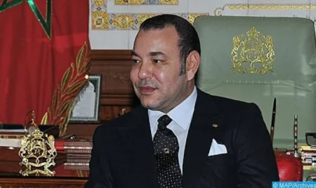 HM the King, Chairman of Al Quds Committee, Sends Message to US President