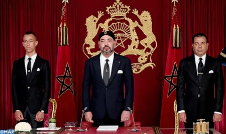SM le Roi adresse un Discours à la Nation à l’occasion de la fête du Trône