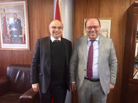 M. Abdellah Boussouf reçoit le Directeur général du l’OFII