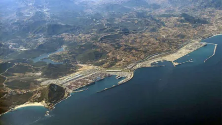 ميناء طنجة المتوسطي - Wikimedia commons