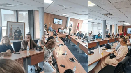زيارة وفد هولندي إلى مجلس الجالية المغربية بالخارج  زيارة وفد هولندي إلى مجلس الجالية المغربية بالخارج