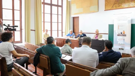 Conférence de presse: L’Association Al Maghrib et le CCME présentent une étude sur la scolarisation et l’abandon scolaire des enfants marocains des Îles Baléares Conférence de presse, Palma de Mallorca, 30/10/2025
