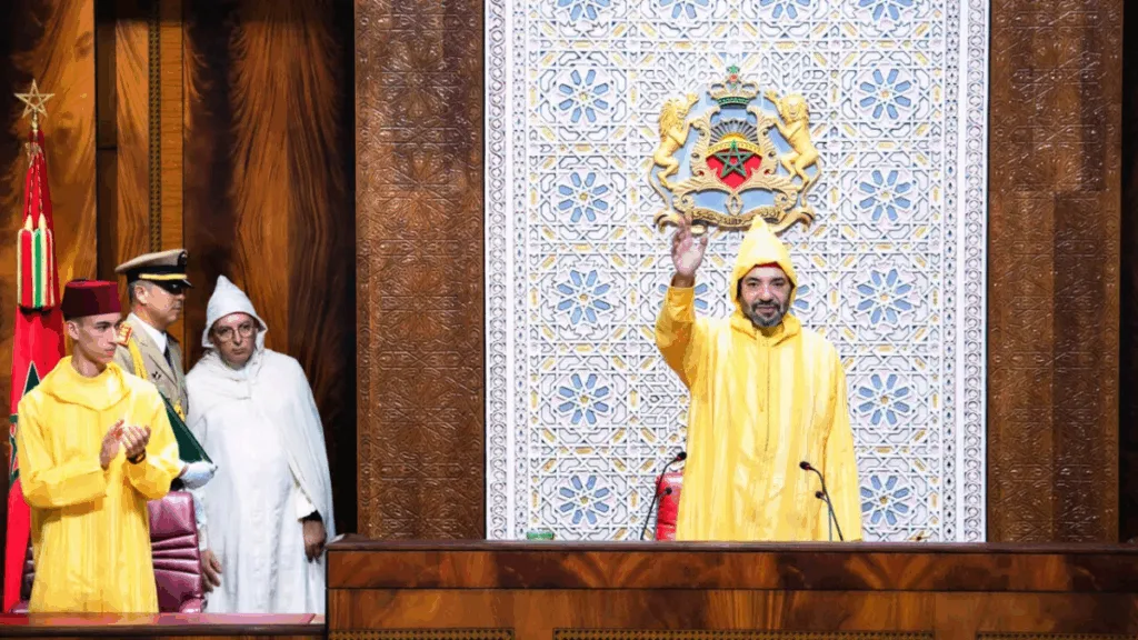 Discours royal à l'occasion de l'ouverture du parlment