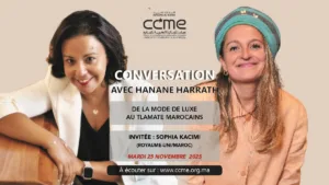 Sophia Kacimi, de la mode de luxe au tlamate marocains
