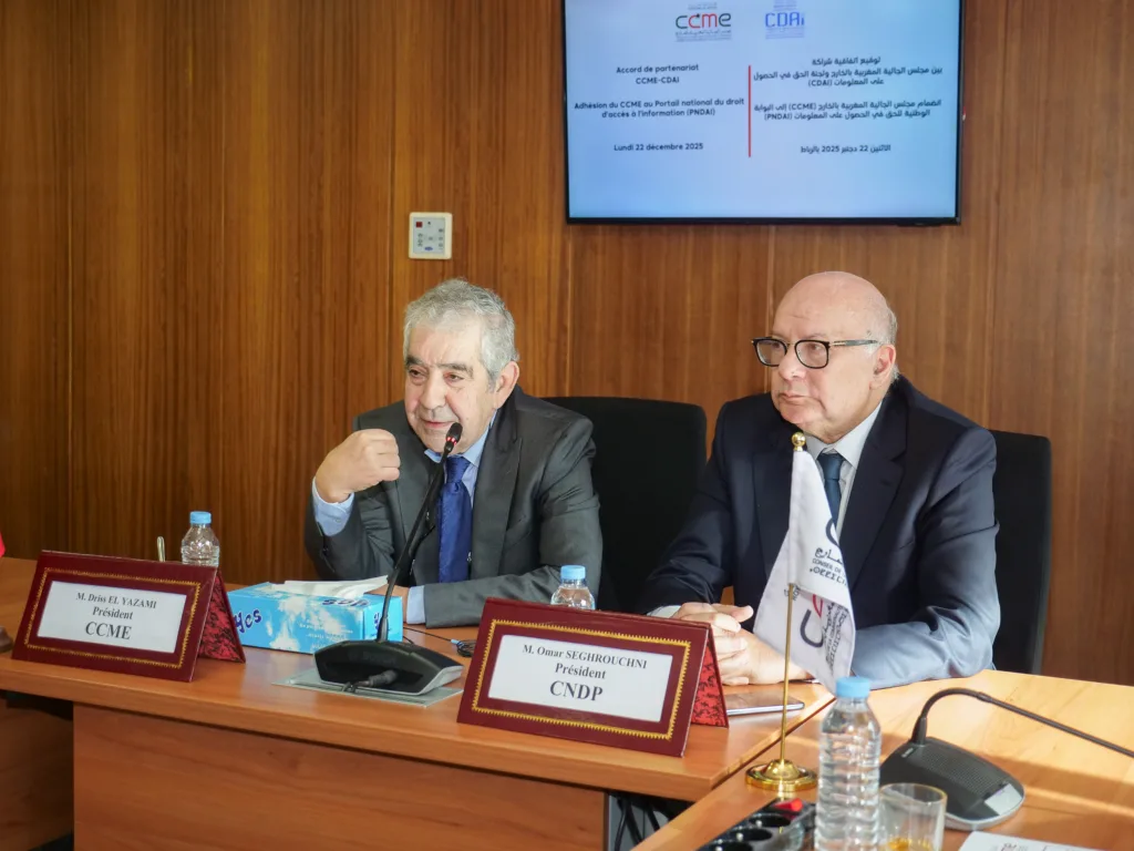 Le CCME et la CDAI signent un accord de partenariat