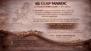 CLAP MAROC – Projection spéciale au Festival AFRO-CLAP à Lille