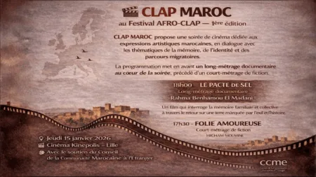 CLAP MAROC – Projection spéciale au Festival AFRO-CLAP à Lille