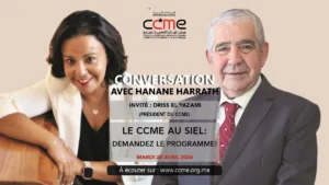 Driss el Yazami invité de hanane el Harrath pour parler de la participation du CCME au SIEL 2026