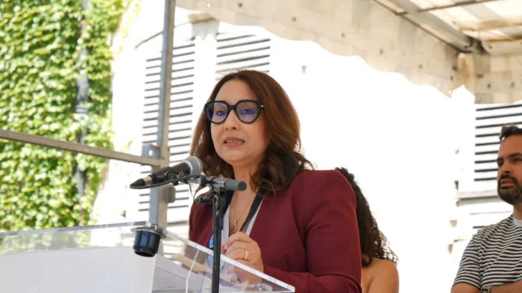 Hanane Mazili, représentante du CCME au Festival Vivier(s) de BD 2026