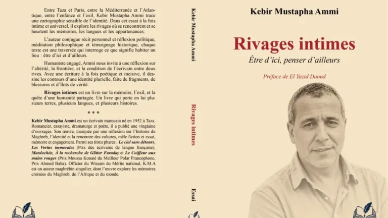 la parution de « Rives intimes »